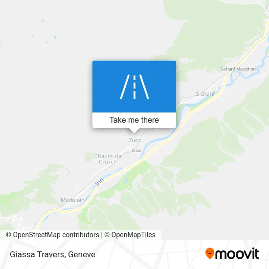 Giassa Travers map