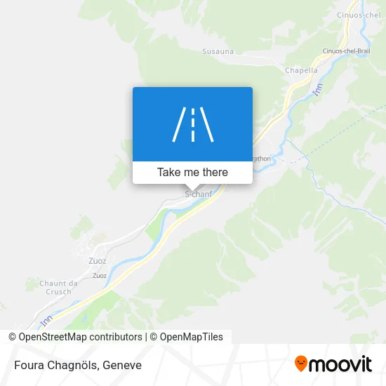 Foura Chagnöls map