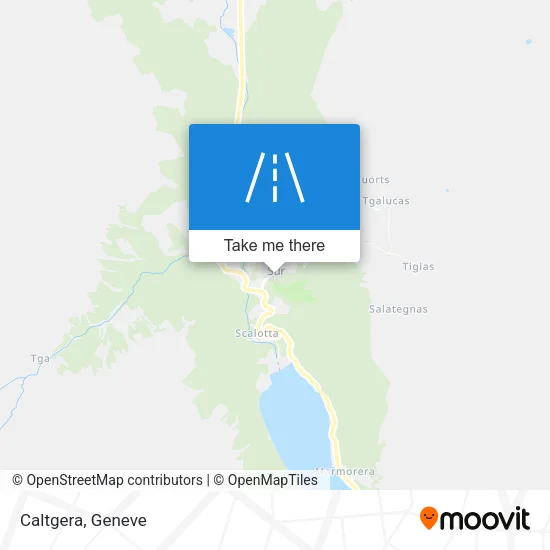 Caltgera map