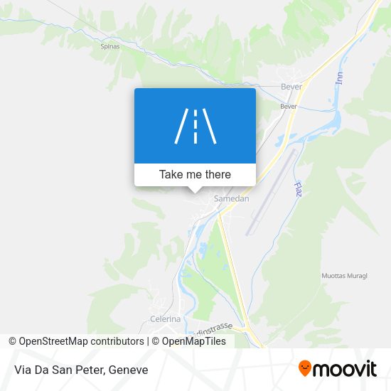 Via Da San Peter map