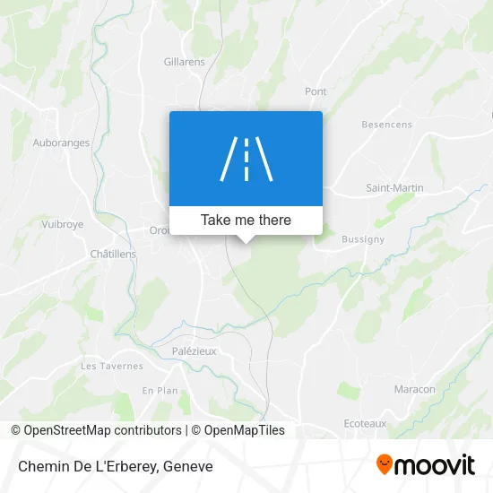 Chemin De L'Erberey map