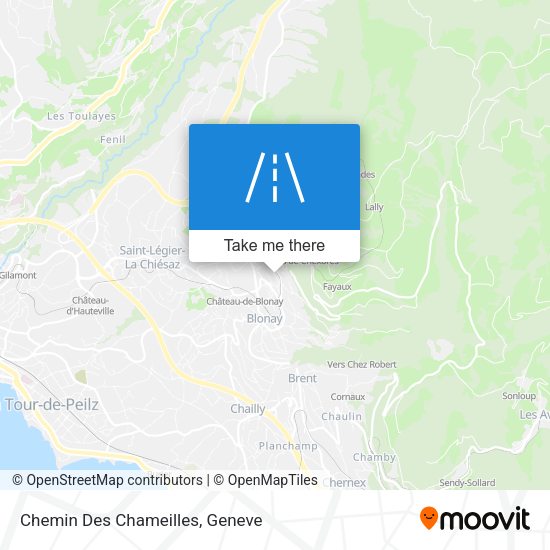 Chemin Des Chameilles map