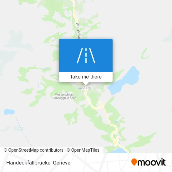 Handeckfallbrücke map