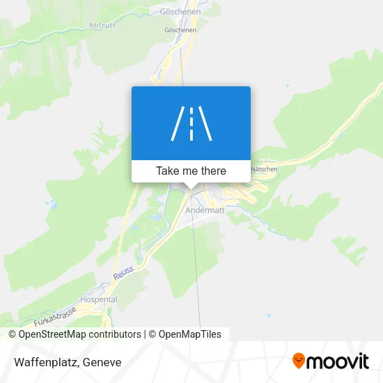 Waffenplatz map