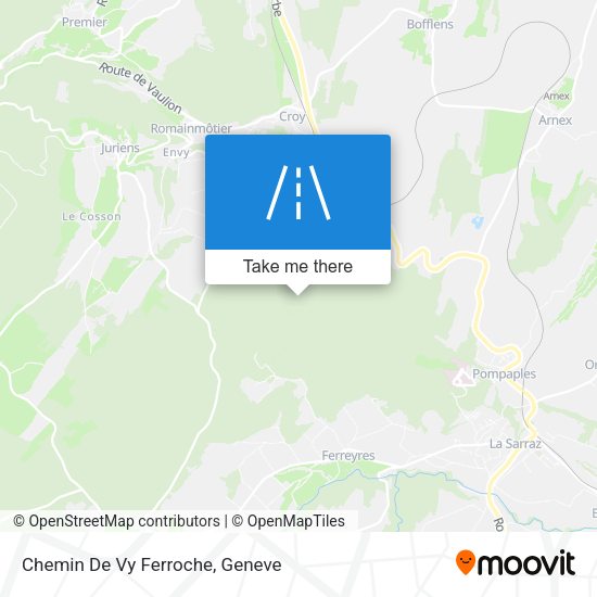 Chemin De Vy Ferroche map