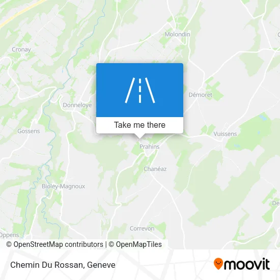 Chemin Du Rossan map