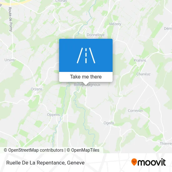 Ruelle De La Repentance map