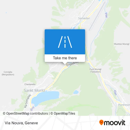 Via Nouva map