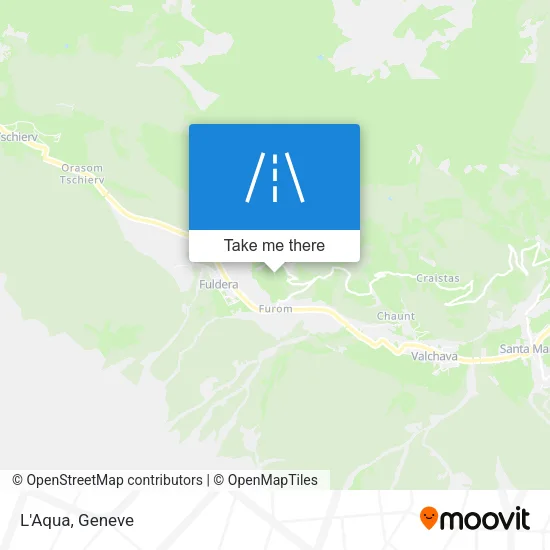 L'Aqua map