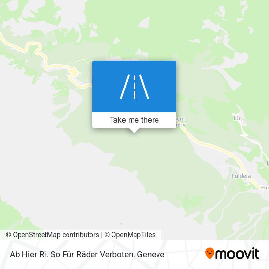 Ab Hier Ri. So Für Räder Verboten map