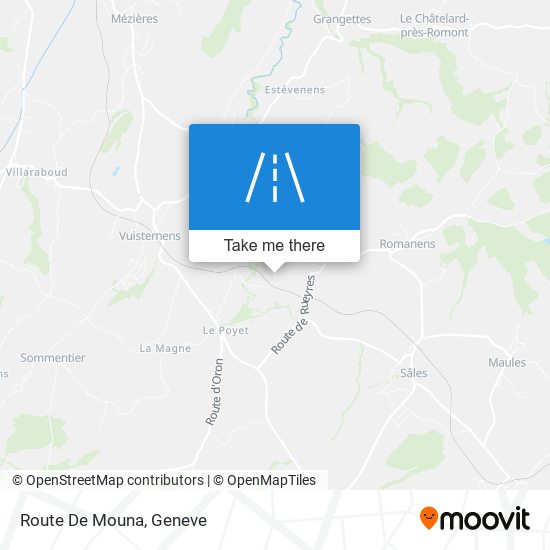 Route De Mouna map