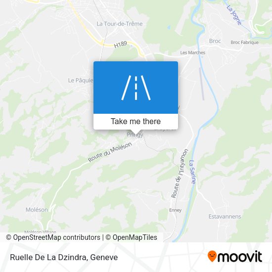 Ruelle De La Dzindra map