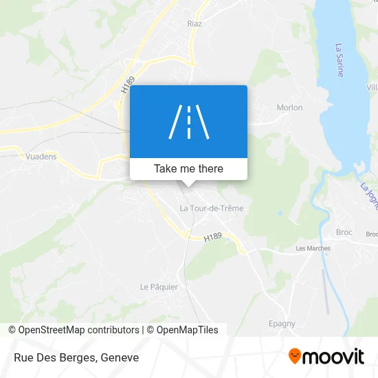 Rue Des Berges map