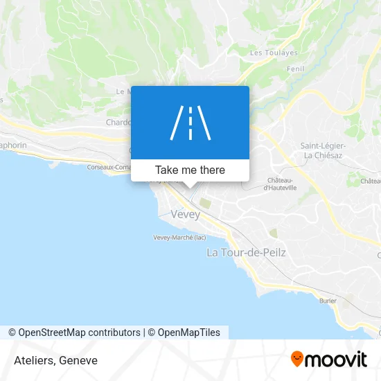 Ateliers map