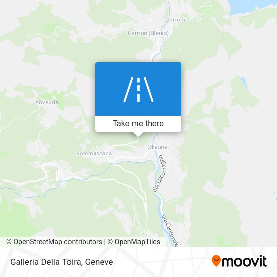 Galleria Della Töira map