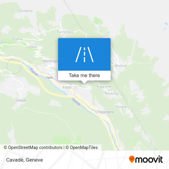 Cavadè map