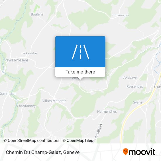 Chemin Du Champ-Galaz map