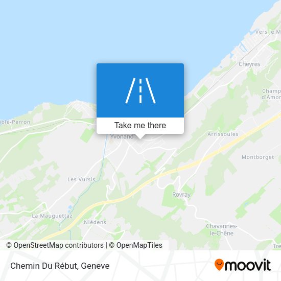 Chemin Du Rébut map