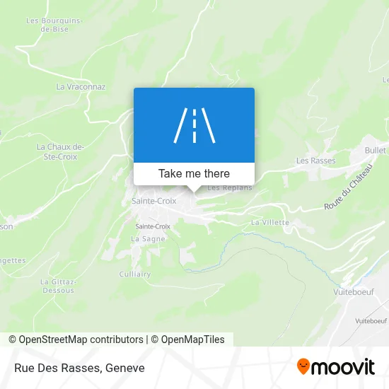 Rue Des Rasses map