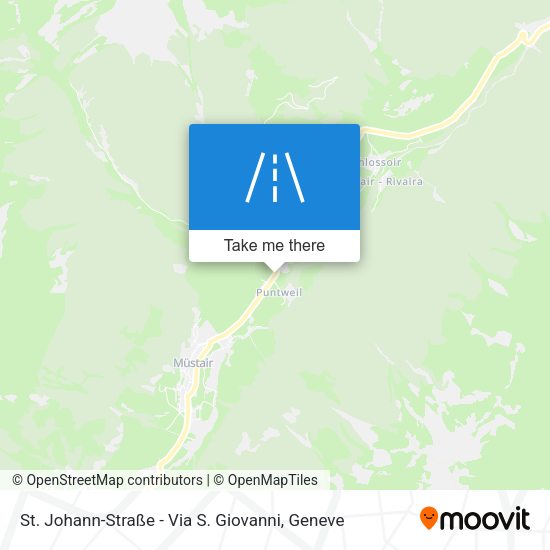 St. Johann-Straße - Via S. Giovanni map