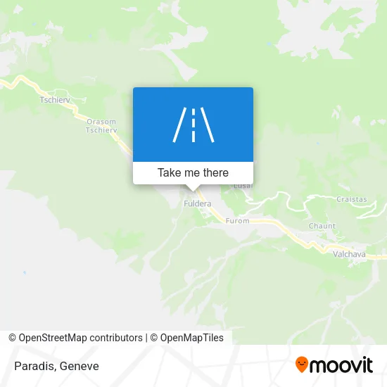 Paradis map