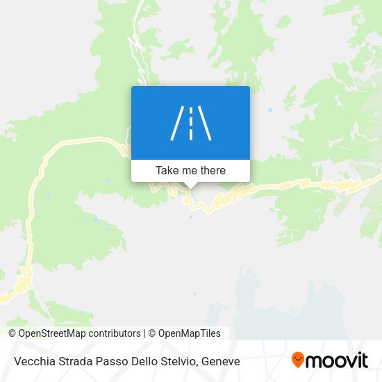 Vecchia Strada Passo Dello Stelvio map