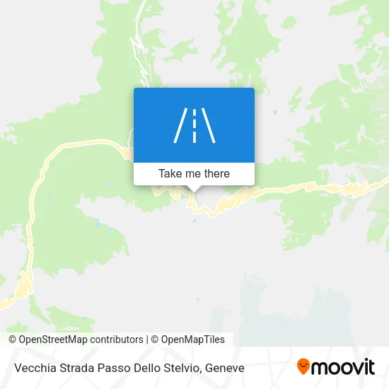 Vecchia Strada Passo Dello Stelvio map