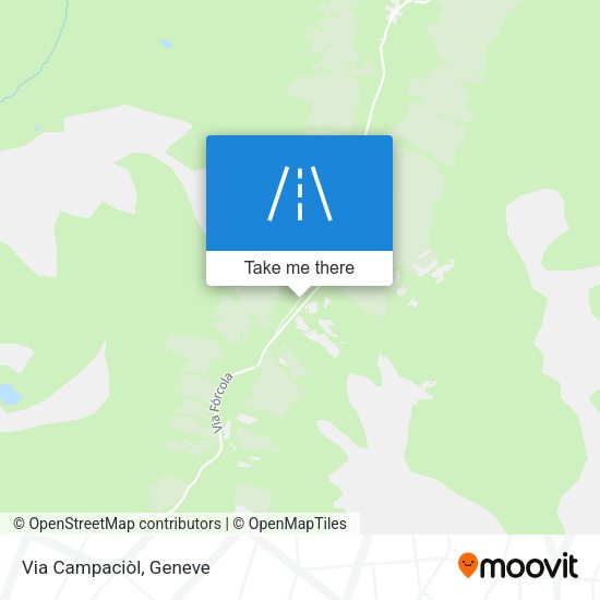 Via Campaciòl map