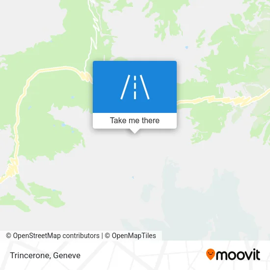 Trincerone map