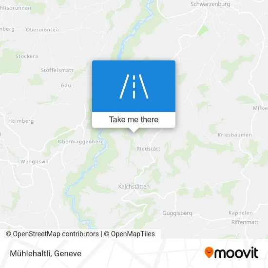 Mühlehaltli map
