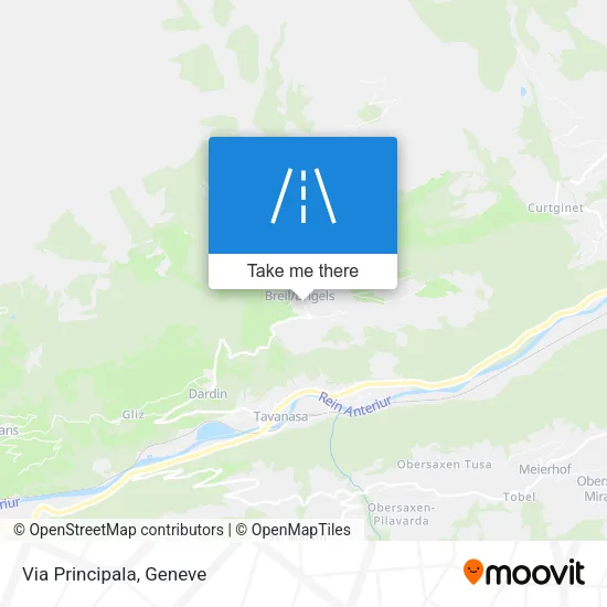 Via Principala map