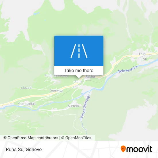 Runs Su map