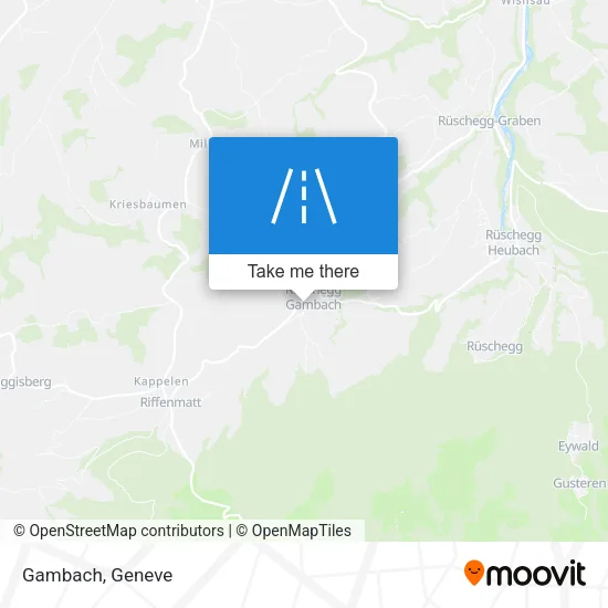 Gambach map