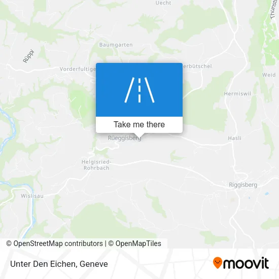 Unter Den Eichen map