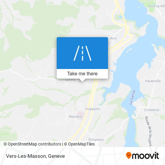 Vers-Les-Masson map