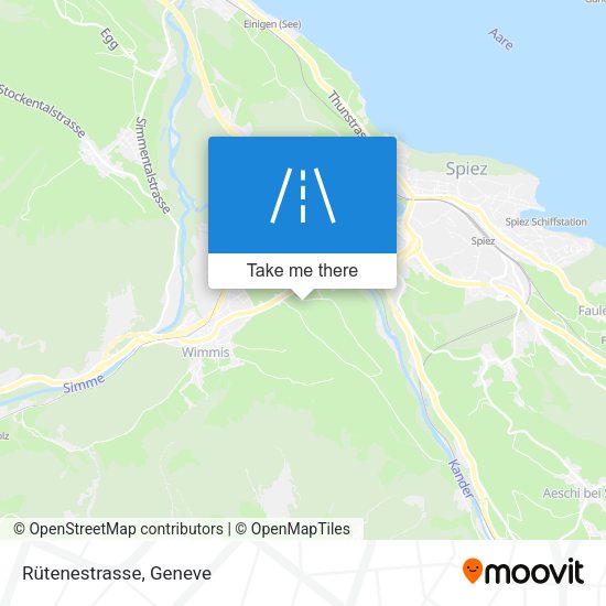 Rütenestrasse map