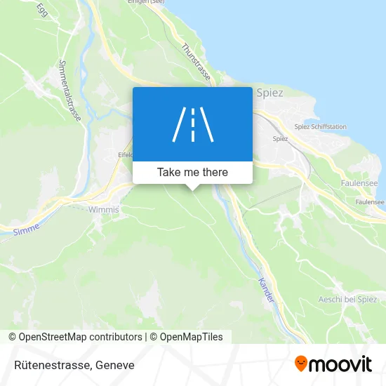 Rütenestrasse map