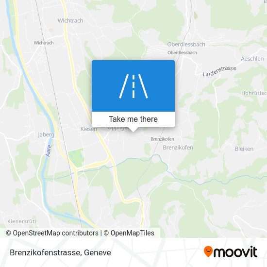Brenzikofenstrasse map
