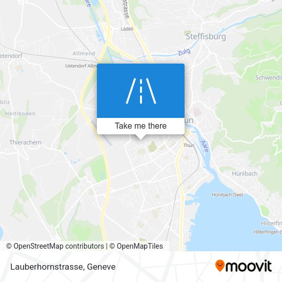 Lauberhornstrasse map