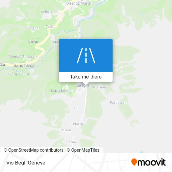 Vis Begl map