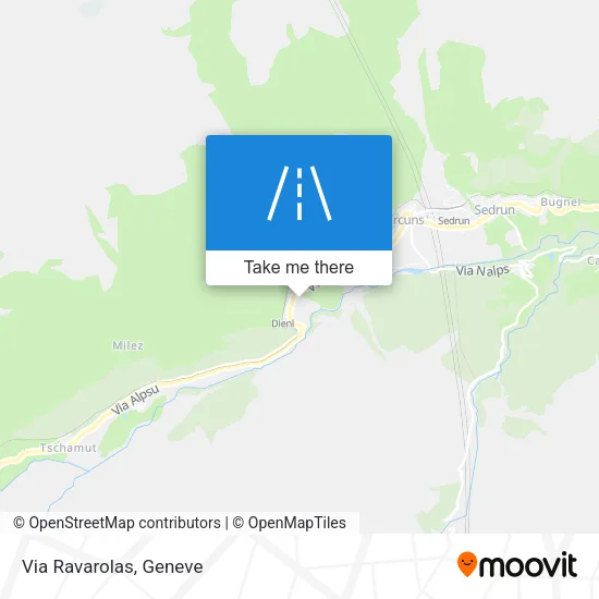 Via Ravarolas map