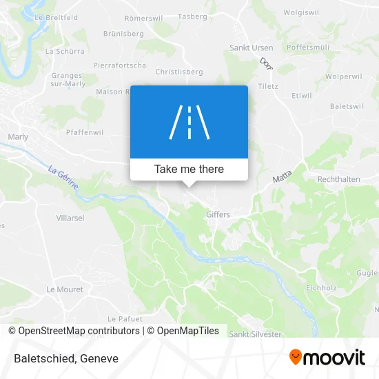 Baletschied map