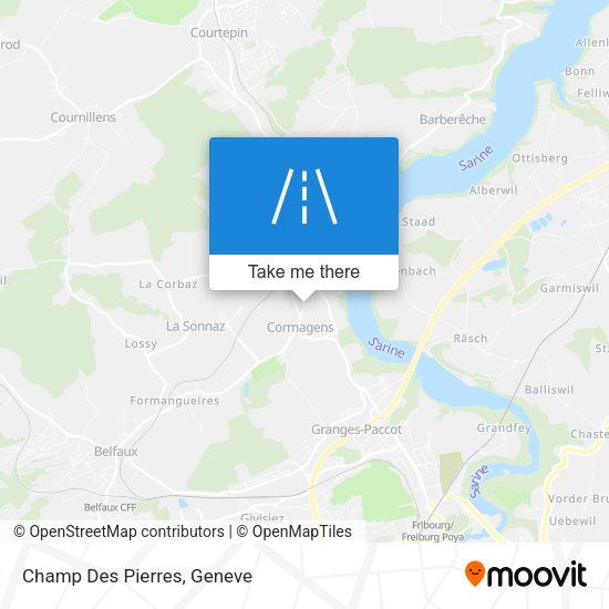 Champ Des Pierres map