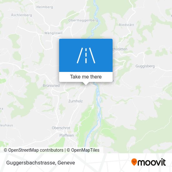 Guggersbachstrasse map
