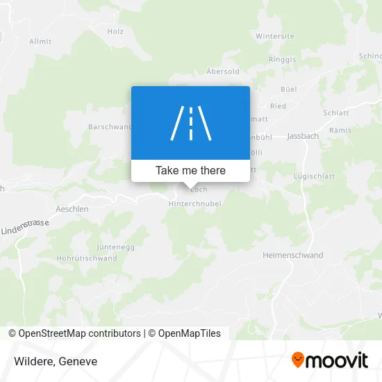 Wildere map