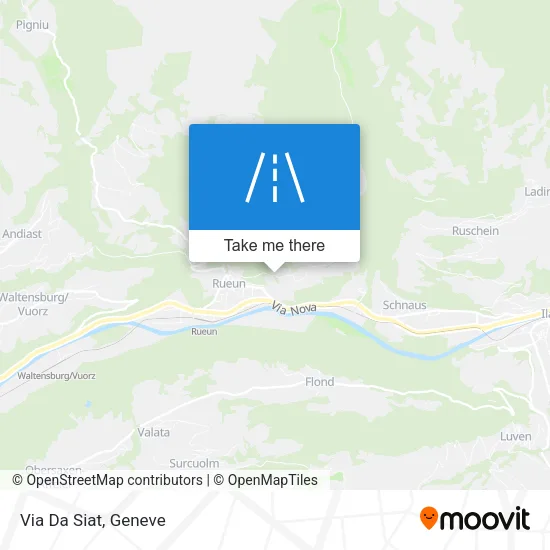 Via Da Siat map