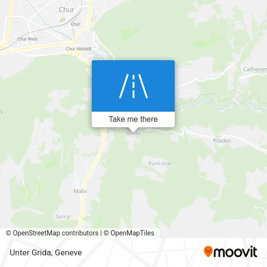 Unter Grida map