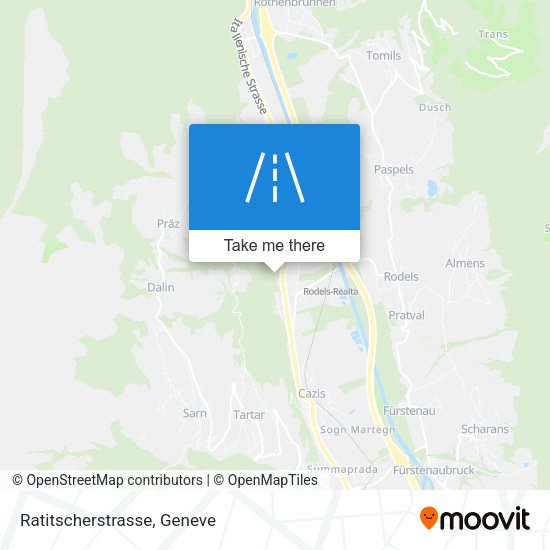 Ratitscherstrasse map