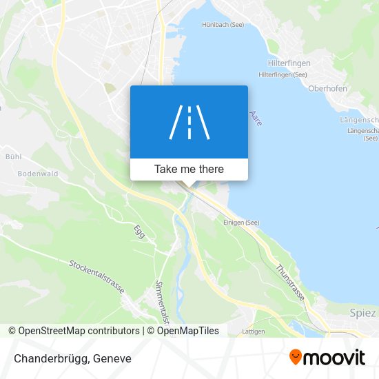 Chanderbrügg map