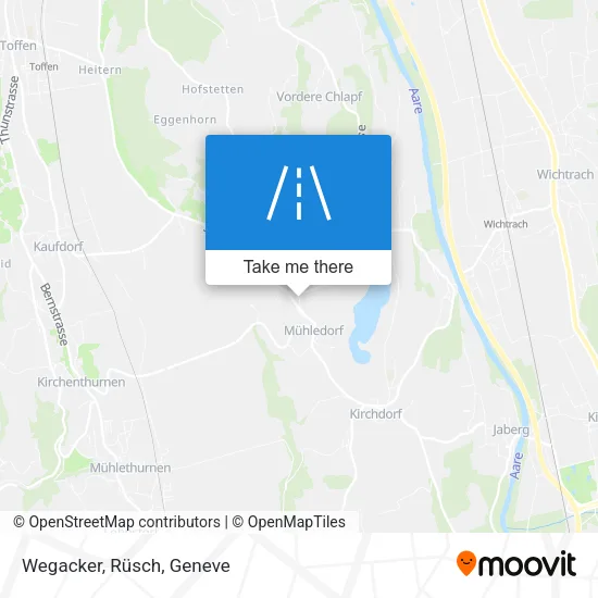Wegacker, Rüsch map